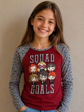 14-16 Girls Long Sleeve Harry Potter Shirt